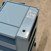 Load the image into the gallery viewer, B-Line - Boby B34 office pedestal with 4 swivel compartments, design Joe Colombo