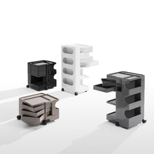 Carica l'immagine nel visualizzatore di Gallery, B-Line Boby B22 Büro Rollcontainer S mit 2 Schwenkfächern, Design Joe Colombo