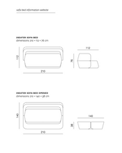 Load the image into the gallery viewer, Schlafsofa Revolve von Prostoria