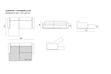 Lade das Bild in den Galerie-Viewer, Schlafsofa FADE von Prostoria – Minimalismus mit Komfort