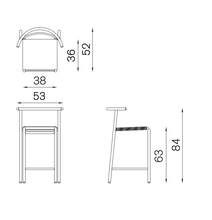 Carica l'immagine nel visualizzatore di Gallery, Baleri Italia Café Stuhl & Barstuhl - Design Philippe Starck, 1984