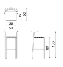 Carica l'immagine nel visualizzatore di Gallery, Baleri Italia Café Stuhl & Barstuhl - Design Philippe Starck, 1984