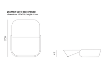 Lade das Bild in den Galerie-Viewer, Schlafsofa Up Lift von Prostoria – Design trifft Funktion