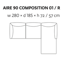Afbeelding in Gallery-weergave laden, Prostoria Aire Sofa – Modulares Design trifft Leichtigkeit