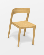 Carica l'immagine nel visualizzatore di Gallery, Prostoria Bik – Moderner Holzstuhl, stapelbar und besonders leicht