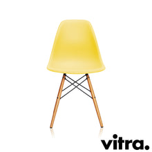 Load the image into the gallery viewer, Vitra – Eames Plastic Side Chair DSW, maple base, yellowish & other colors