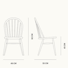 Load the image into the gallery viewer, L.Ercolani Holzstuhl im Windsor Stil - Modell Utility Chair