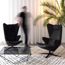 Carica l'immagine nel visualizzatore di Gallery, Trifidae Sessel – Drehbarer Designer-Sessel mit floraler Geometrie