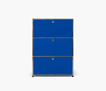 Afbeelding in Gallery-weergave laden, USM Haller Bücherregal, mit 3 Klappen B773 x H1090x T373mm - 14 Farben