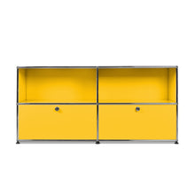 Afbeelding in Gallery-weergave laden, USM Haller Sideboard M mit 2 Klappen unten B1523 x H740 x T373mm