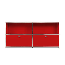 Afbeelding in Gallery-weergave laden, USM Haller Sideboard M mit 2 Klappen unten B1523 x H740 x T373mm