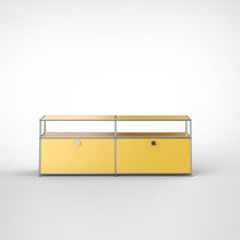 Load the image into the gallery viewer, Konektra Sideboard mit Aufsatz und 2 Klappen 153 breit - TV Schrank