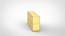 Carica l'immagine nel visualizzatore di Gallery, konektra Sideboard 2x2, mit 4 Klappen in Gelb / RAL 1004 Goldgelb