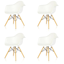 Afbeelding in Gallery-weergave laden, vitra Plastic Armchair Aktion, 4er Set