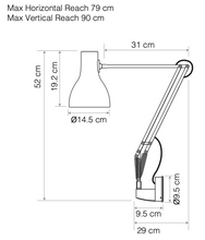 Carica l'immagine nel visualizzatore di Gallery, Anglepoise® Type 75 Wall Mounted Lamp / Wandleuchte mit Wandhalterung & weitere Farben