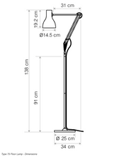 Charger l'image dans la galerie, Anglepoise® Type 75 Floor Lamp / Steh- und Bodenleuchte & weitere Farben