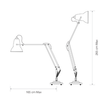 Lade das Bild in den Galerie-Viewer, Anglepoise® Original 1227 Giant Floor Lamp / Maxi Stehlampe & weitere Farben