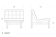Afbeelding in Gallery-weergave laden, ICF Office New York - Sofa & Sessel, 1963