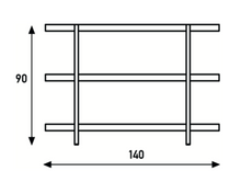 Load the image into the gallery viewer, Artifort Palladio Regal, freistehend & Raumteiler