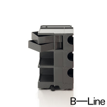 Load the image into the gallery viewer, B-Line - Boby B35 office pedestal with 5 swivel compartments, design Joe Colombo