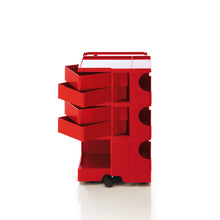 Load the image into the gallery viewer, B-Line - Boby B34 office pedestal with 4 swivel compartments, design Joe Colombo