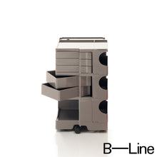 Load the image into the gallery viewer, B-Line - Boby B35 office pedestal with 5 swivel compartments, design Joe Colombo