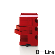 Load the image into the gallery viewer, B-Line - Boby B35 office pedestal with 5 swivel compartments, design Joe Colombo