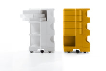 Carica l'immagine nel visualizzatore di Gallery, B-Line Boby B33 Büro Rollcontainer mit 3 Schwenkfächern, Design Joe Colombo