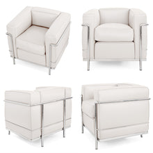 Load the image into the gallery viewer, Cassina Le Corbusier LC2 Sessel, Leder Scozia X