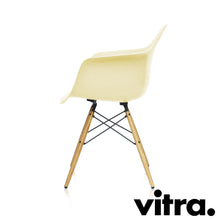 Load the image into the gallery viewer, Vitra - Eames Fiberglass Armchair DAW, base ash, honey colored & other colors