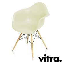 Load the image into the gallery viewer, Vitra - Eames Fiberglass Armchair DAW, base ash, honey colored & other colors