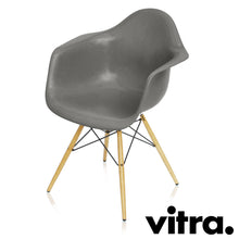 Load the image into the gallery viewer, Vitra - Eames Fiberglass Armchair DAW, base ash, honey colored & other colors