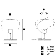 Lade das Bild in den Galerie-Viewer, Formagenda Coppola, Tischleuchte aus Keramik