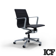 Load the image into the gallery viewer, ICF Office - Valea Esse office chair, height-adjustable, tiltable with 5 castors