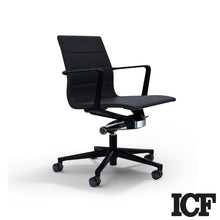 Load the image into the gallery viewer, ICF Office - Valea Esse office chair, height-adjustable, tiltable with 5 castors