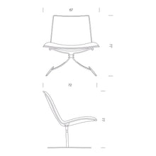 Charger l'image dans la galerie, Lange Production JK 710 Skater Chair, Jørgen Kastholm