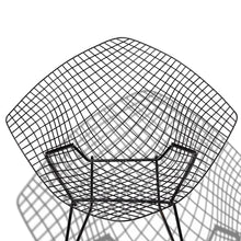 Load the image into the gallery viewer, Knoll Bertoia Diamond Sessel, schwarz