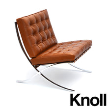 Load the image into the gallery viewer, Knoll - Barcelona Relax armchair, design Ludwig Mies van der Rohe