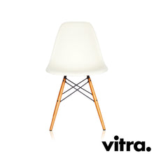 Load the image into the gallery viewer, Vitra – Eames Plastic Side Chair DSW, maple base, yellowish & other colors