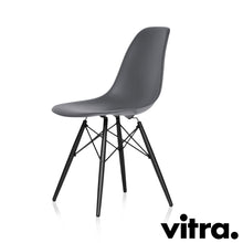 Load the image into the gallery viewer, Vitra – Eames Plastic Side Chair DSW, base maple, black & other colors