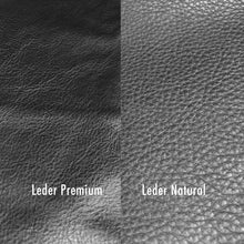 Lade das Bild in den Galerie-Viewer, Vitra Eames Lounge Chair & Ottoman Santos Palisander, Leder Premium F Nero (Klassische Maße)