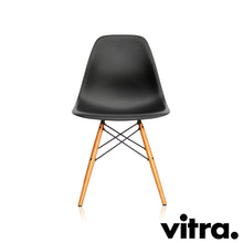 Load the image into the gallery viewer, Vitra – Eames Plastic Side Chair DSW, maple base, yellowish & other colors