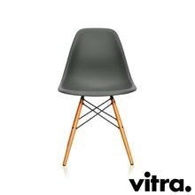 Load the image into the gallery viewer, Vitra – Eames Plastic Side Chair DSW, maple base, yellowish & other colors