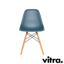 Load the image into the gallery viewer, Vitra – Eames Plastic Side Chair DSW, maple base, yellowish & other colors