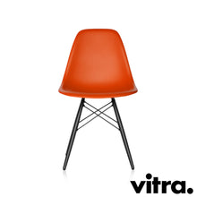 Load the image into the gallery viewer, Vitra – Eames Plastic Side Chair DSW, base maple, black & other colors