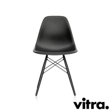 Load the image into the gallery viewer, Vitra – Eames Plastic Side Chair DSW, base maple, black & other colors