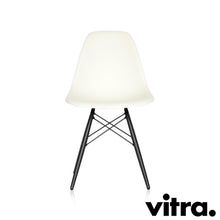 Load the image into the gallery viewer, Vitra – Eames Plastic Side Chair DSW, base maple, black & other colors