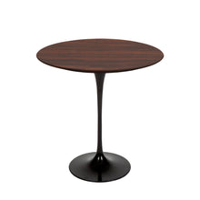 Load the image into the gallery viewer, Knoll Saarinen Tulip Beistelltisch schwarz, rund ø 51 cm