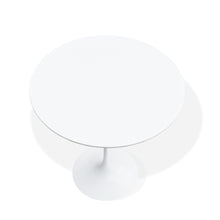 Load the image into the gallery viewer, Knoll Saarinen Tulip Beistelltisch weiss, rund ø 51 cm
