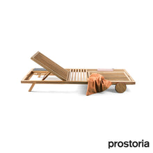 Carica l'immagine nel visualizzatore di Gallery, Prostoria Umomoku Outdoor-Sonnenliege TEAK